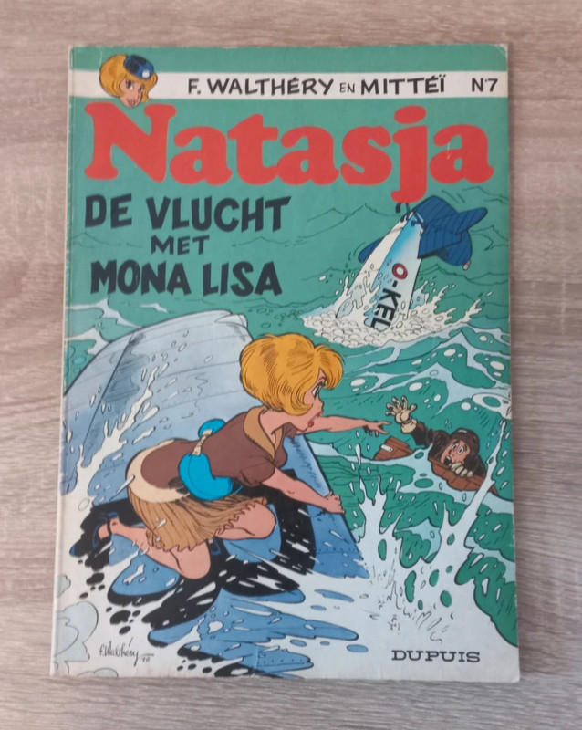Natasja - De Vlucht Met Mona Lisa - Nummer 7