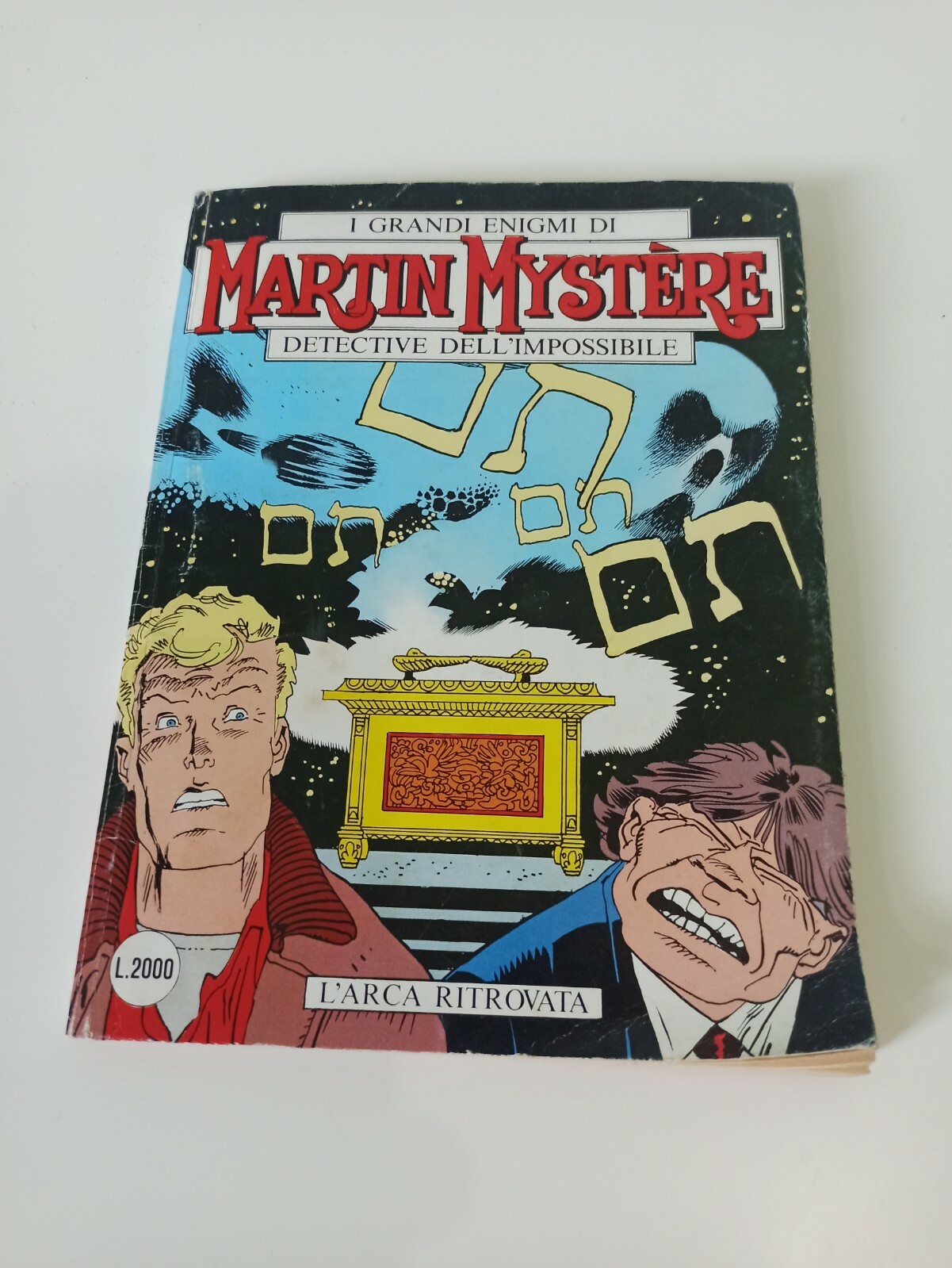 bc martin mystere l'arca ritrovata n106 gennaio 1991