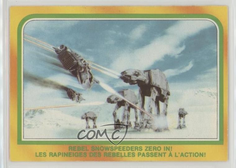 1980 Star Wars: The Empire Strikes Back Rebel Snowspeeders Zero In! #327 2vh