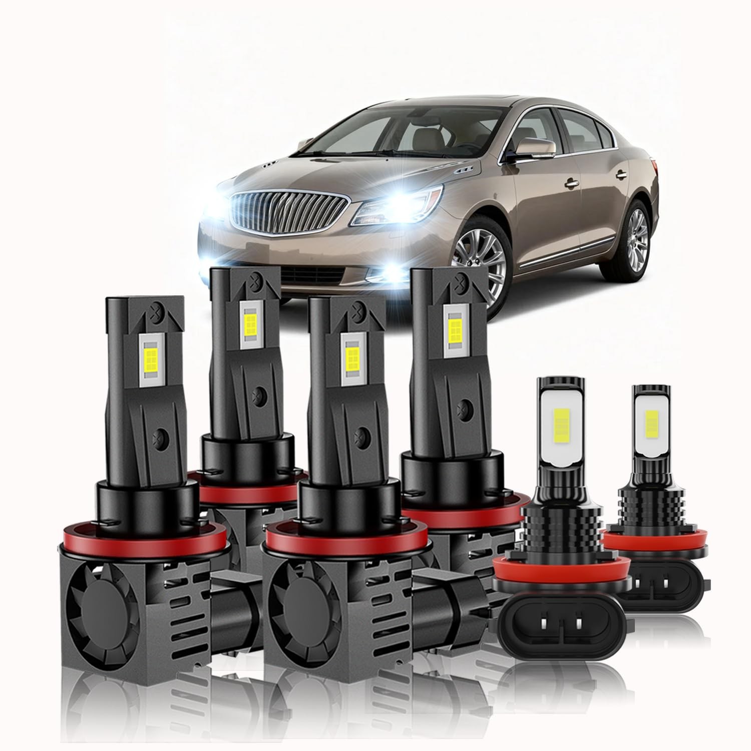 Per Buick LaCrosse 2006 2007 2008 2009 2010 2011 2013 Faro Hi-Lo e Fendinebbia...