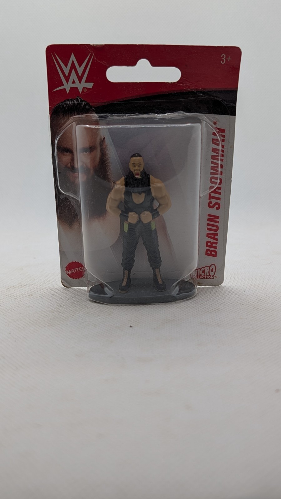 WWE 2020 Mattel Bruan Strowman Micro Collection NUOVO SIGILLATO Minifigure 3" 