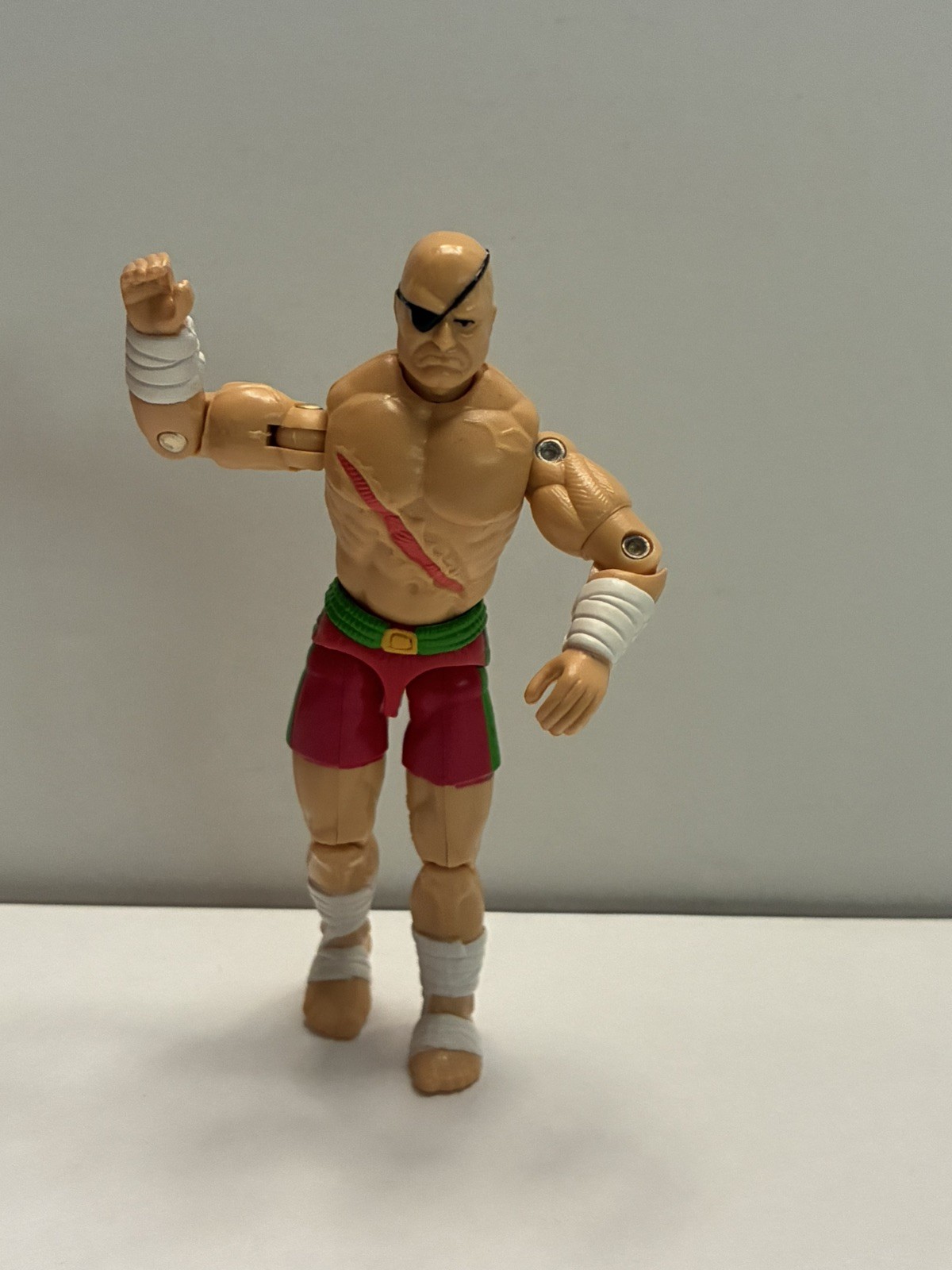 Gi Joe Street Fighter Sagat Rosso