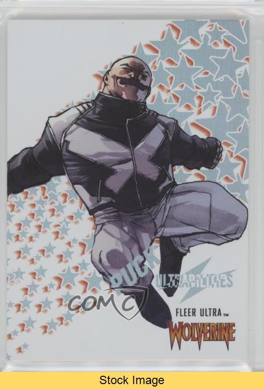 Disco Fleer Ultra Wolverine Ultrabilities 2023 #11UB LEGGI 0s87