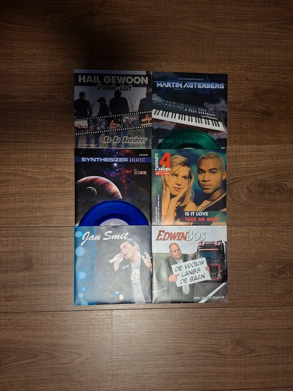 Set vinyl singles nieuw