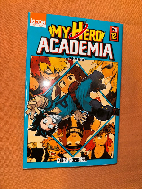 Manga « my hero academia��» tome 12