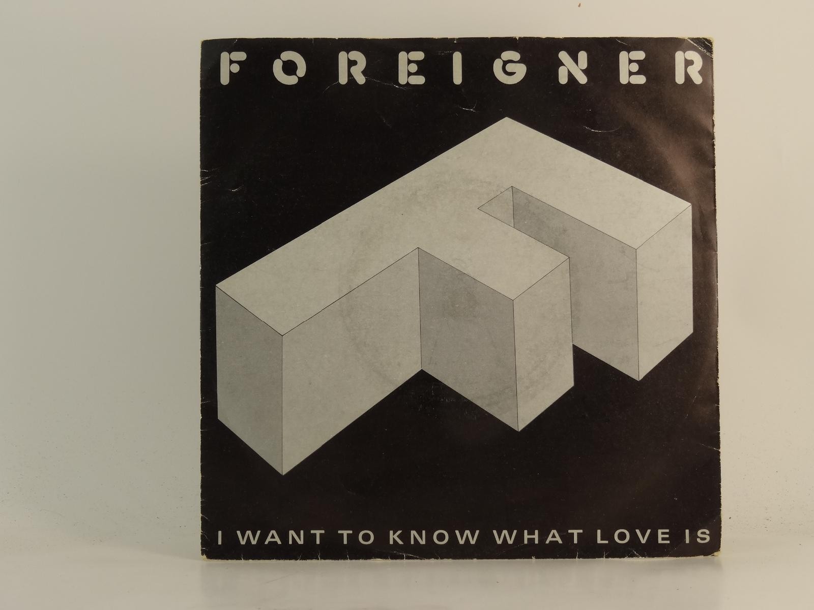 FOREIGNER I WANT TO KNOW WHAT LOVE IS (3) (78) 2 Track 7" Single plus Picture Sl