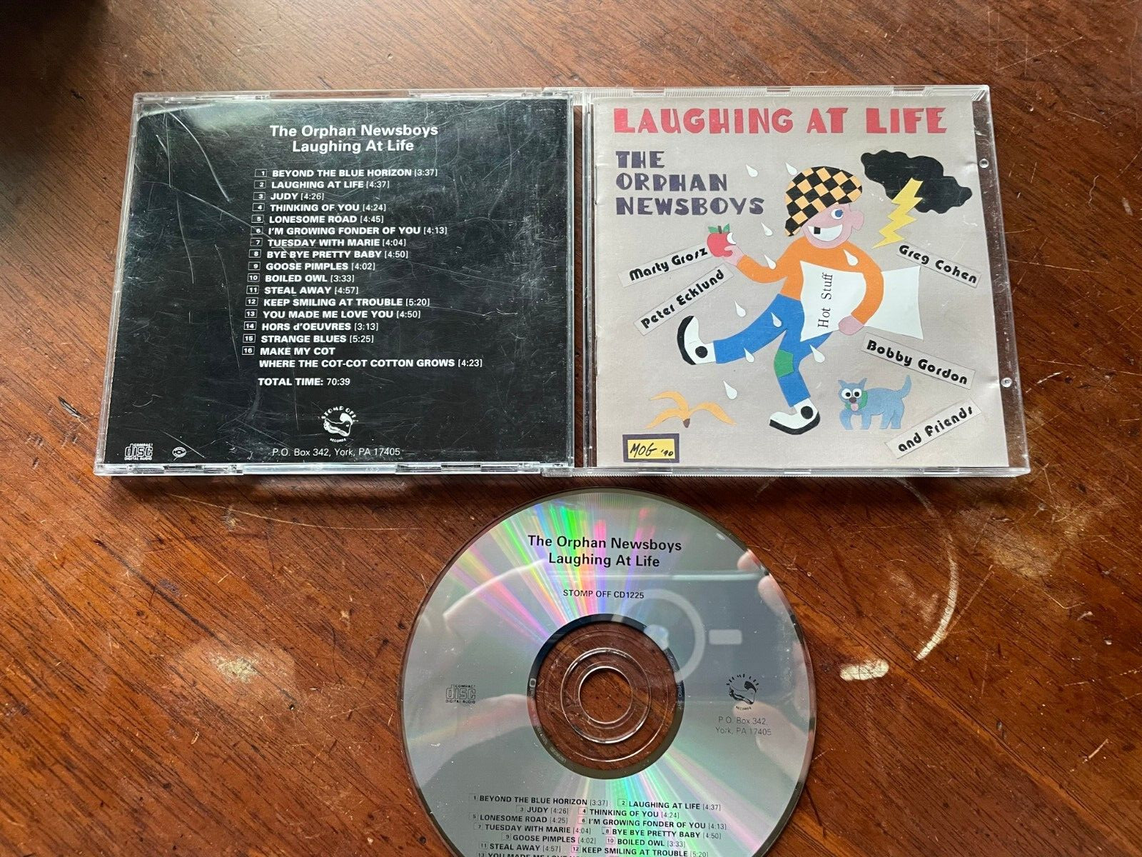 Laughing at Life (Used CD, 1990) The Orphan Newsboys