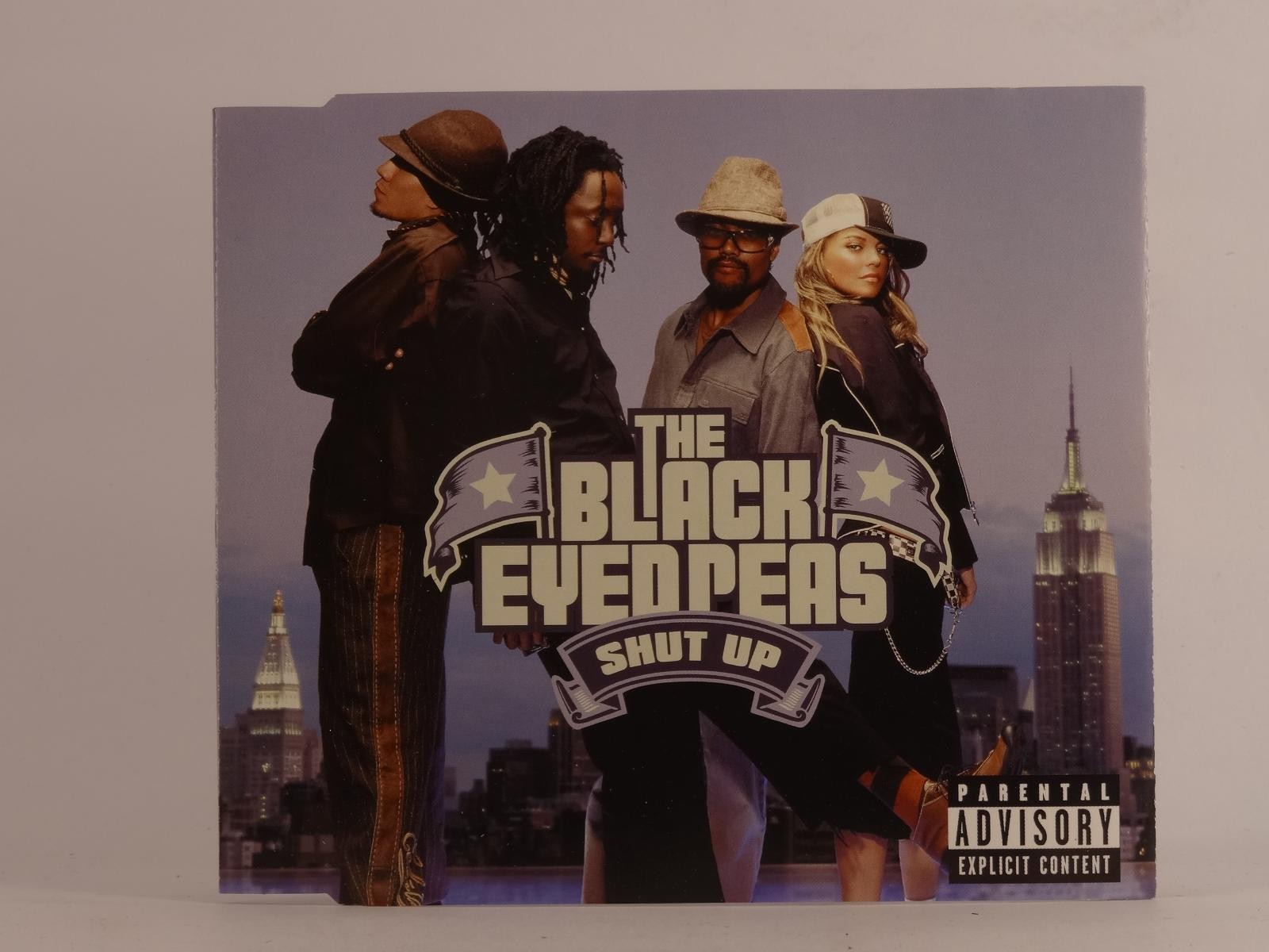 THE BLACK EYED PEAS SHUT UP (F60) 4 Track CD Single including Picture Sleeve A&M