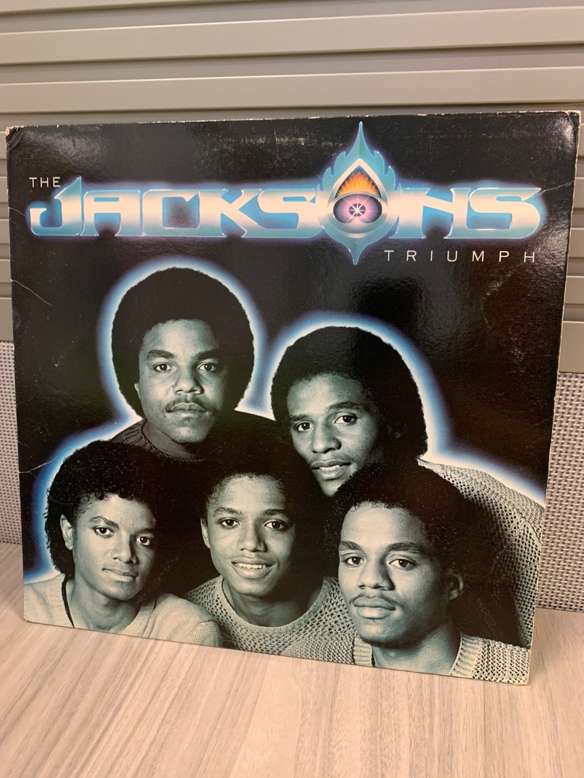 The Jacksons  TRIUMPH LP Vinyl Record MICHAEL JACKSON Used