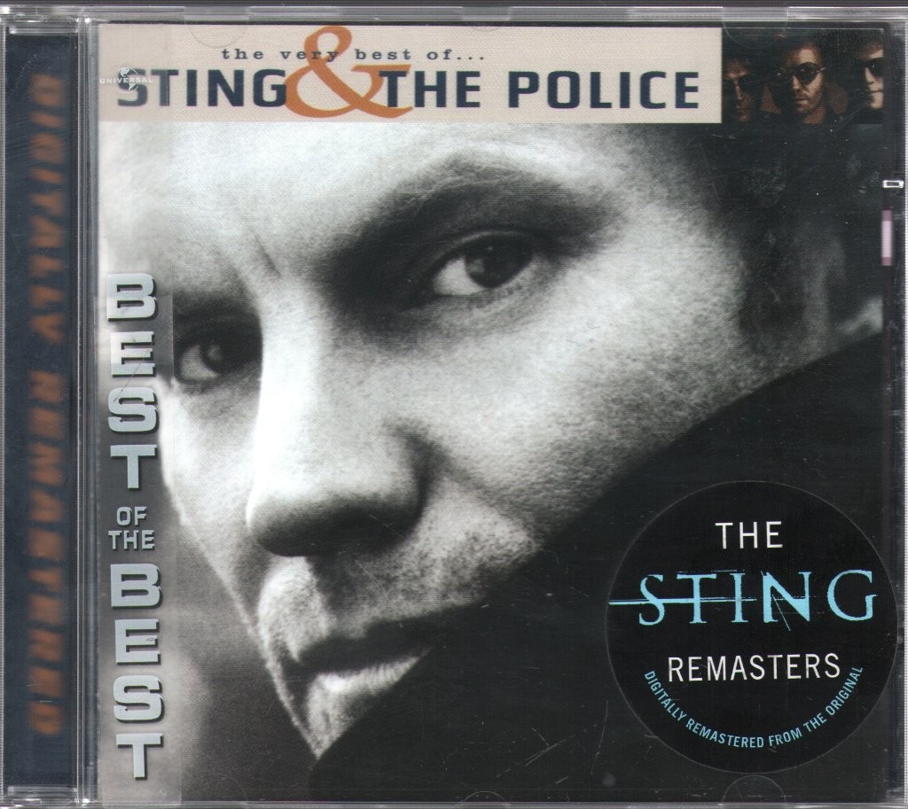 Sting & the Police CD Very Best Of A&M 5404282 Europa Edizione Best Of