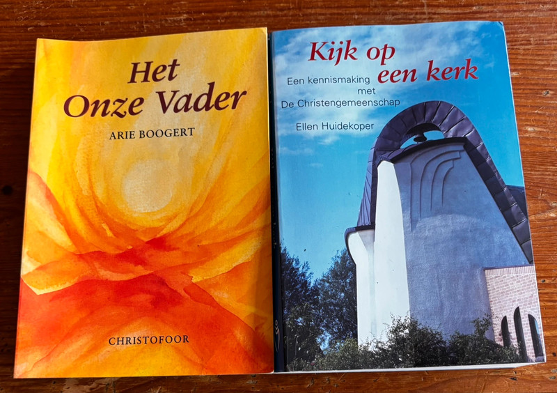Set christelijke boeken – Het Onze Vader & Kijk op een kerk
