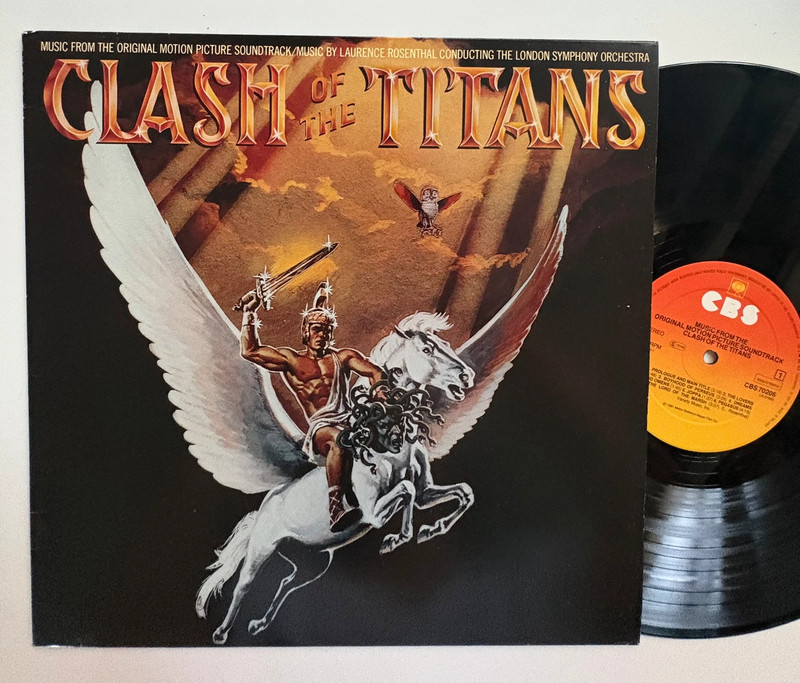 LP/Vinyl Clash of the Titans - OST Soundtrack 1981 EU