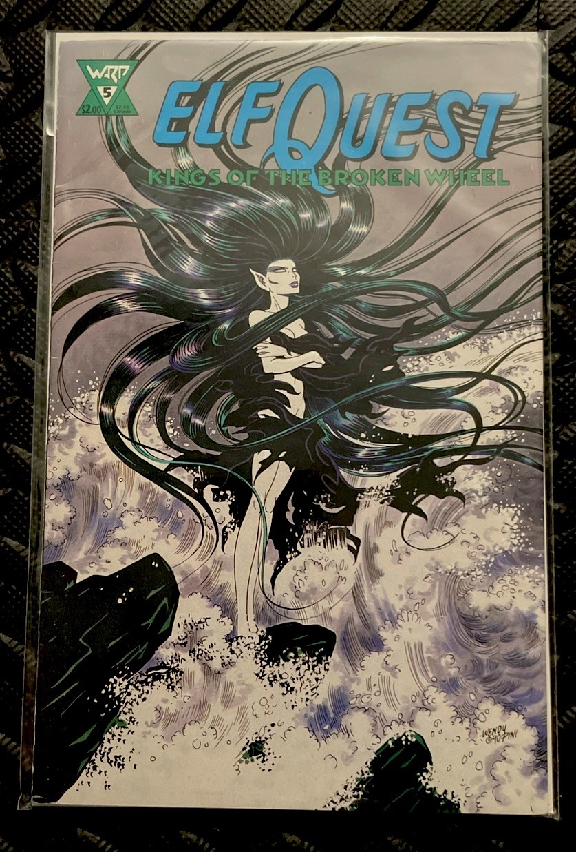 ElfQuest: Kings of the Broken Wheel #5 1991 fumetto grafica a curvatura