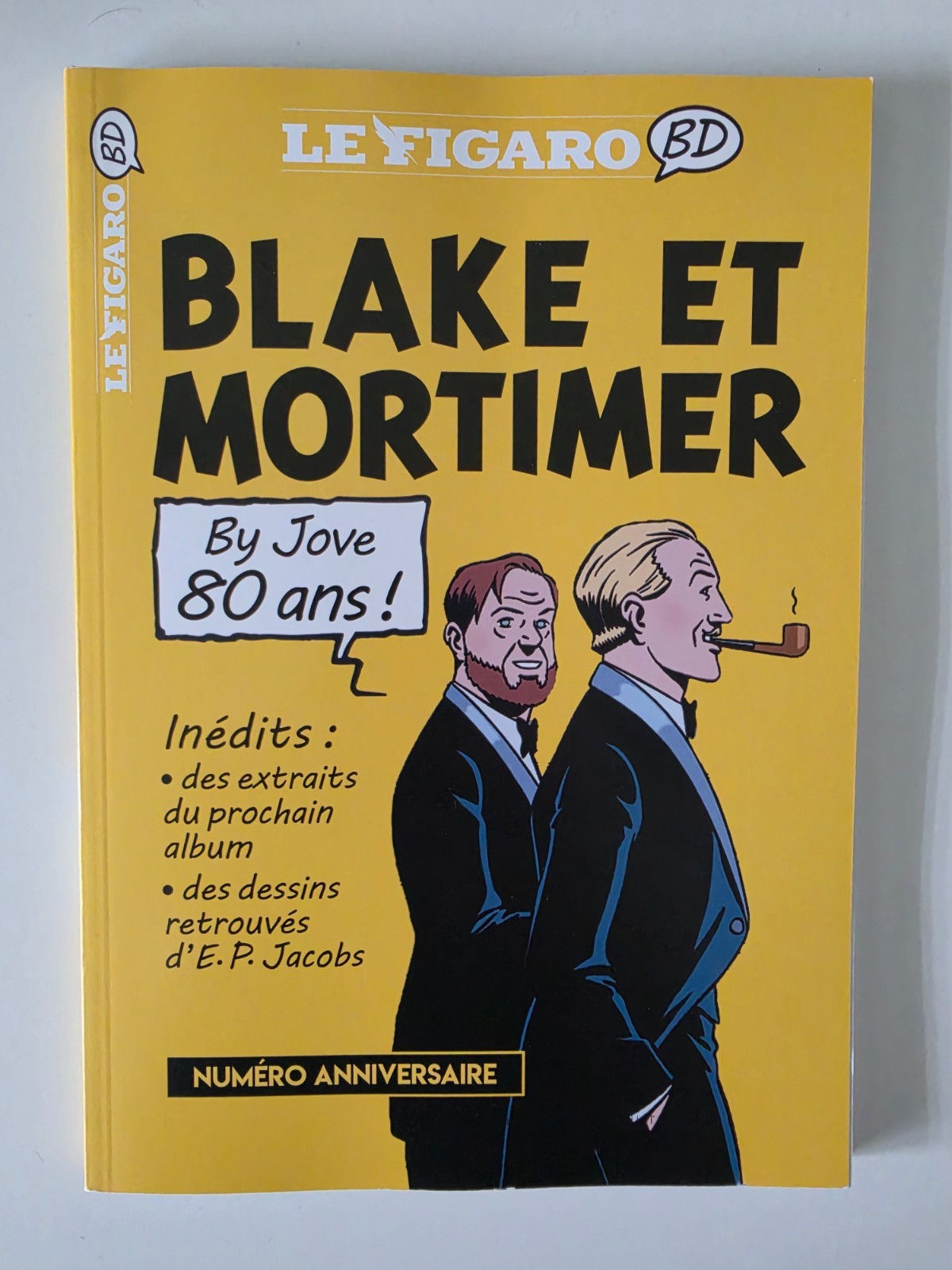 BLAKE ET MORTIMER - Numéro Anniversaire 80 ans - Le Figaro BD - Jacobs Juillard