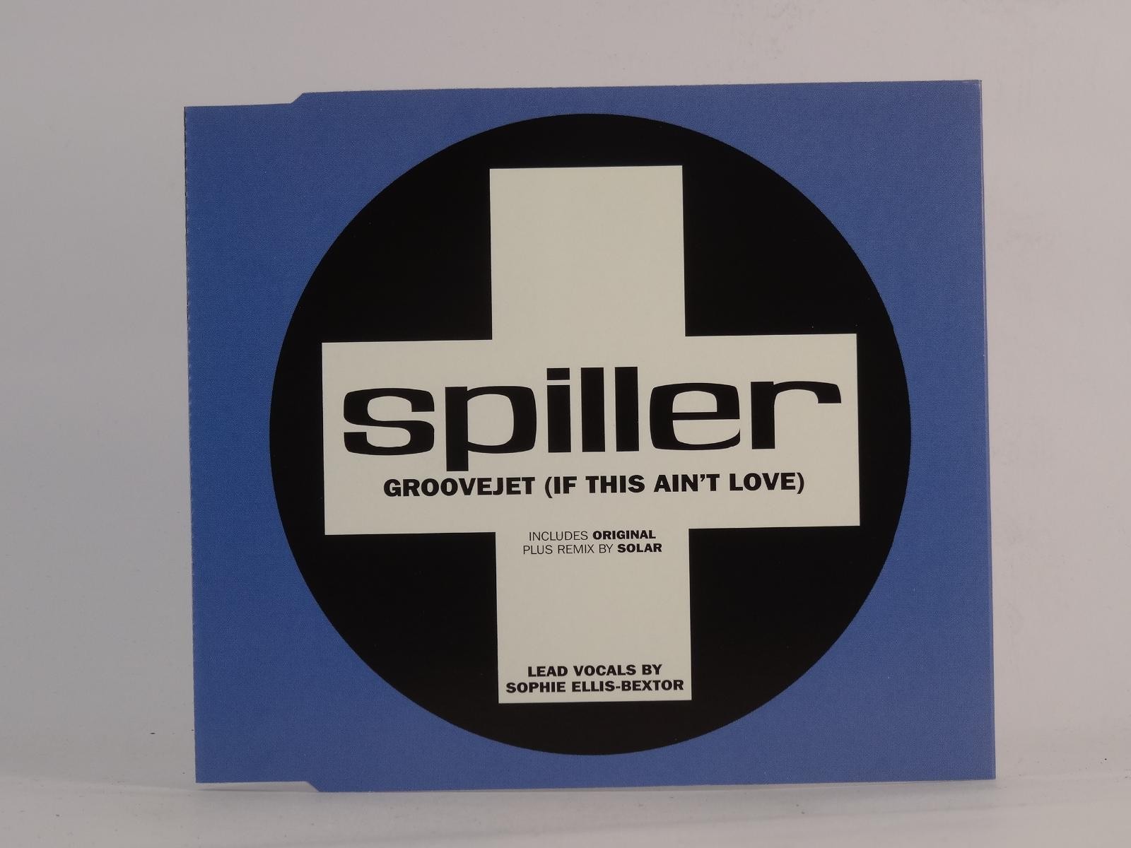 SPILLER GROOVEJET (IF THIS AIN'T LOVE) (I44) 3 Track CD Single including Picture