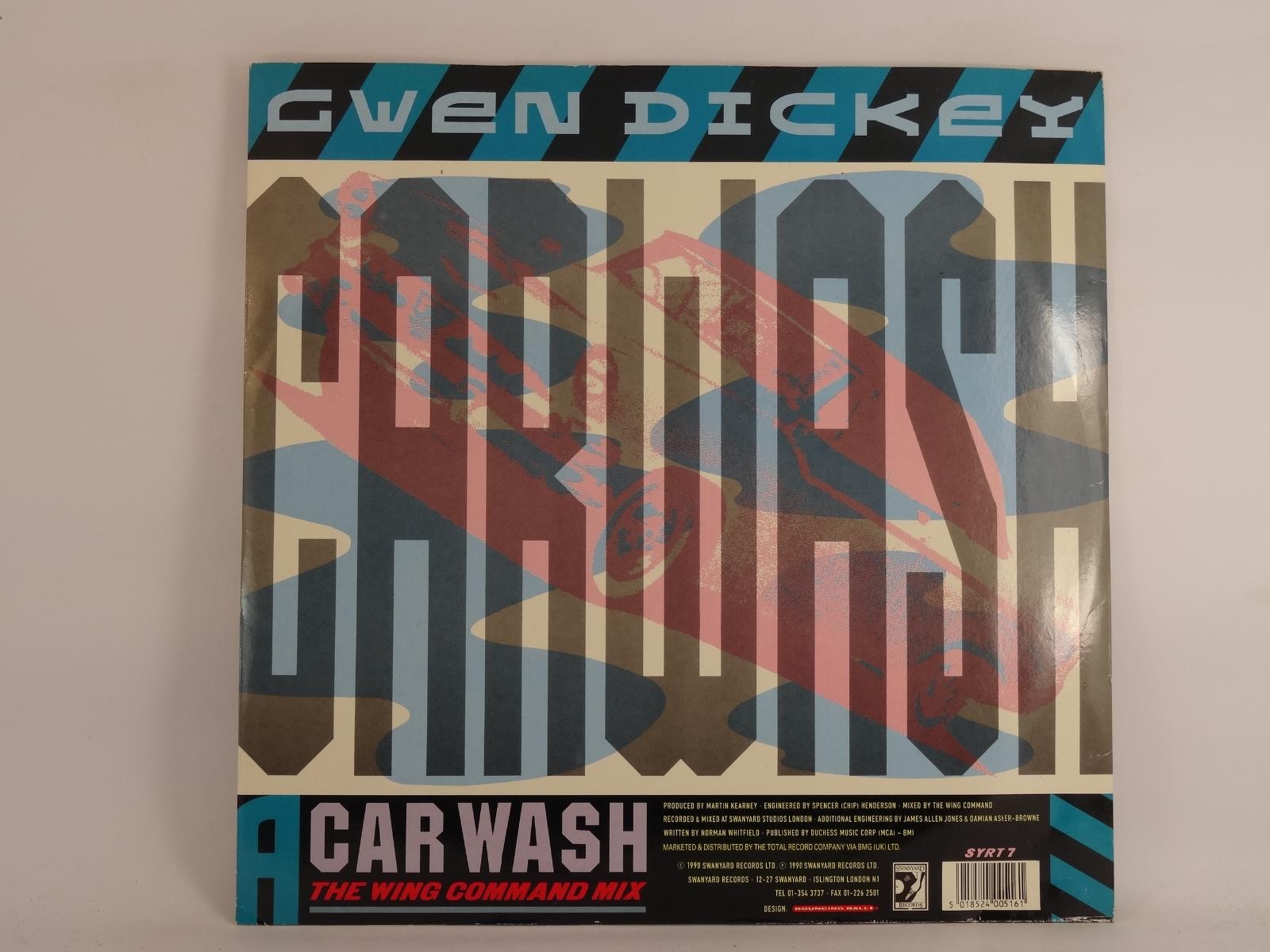 GWEN DICKEY WISHING ON A STAR (21) 2 Track 12" Single plus Picture Sleeve SWANYA