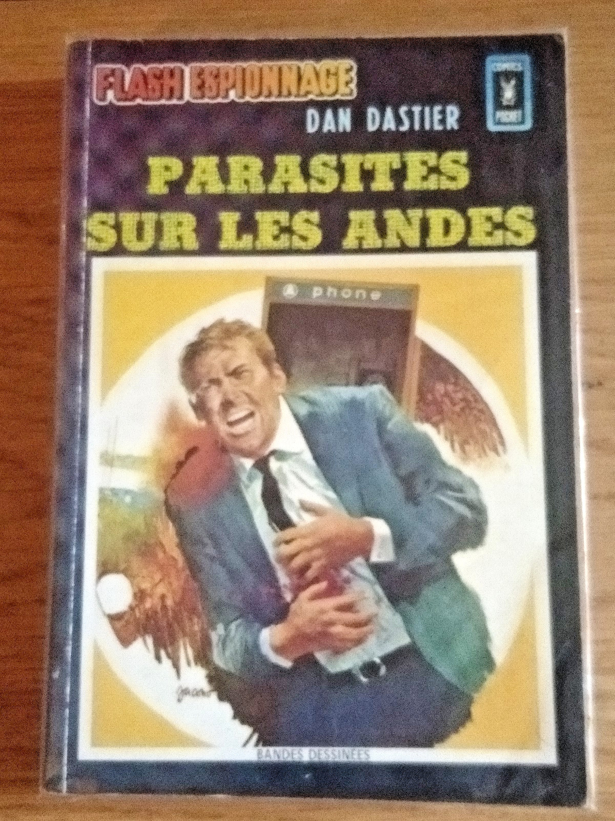 Flash espionnage (2e série) Album n°1 ( n°11 et 12 ) , éd Arédit  03/1985