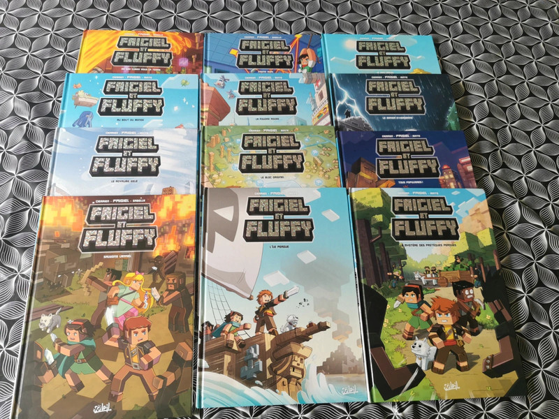 Frigiel et fluffy bande dessiné BD 1 - 12