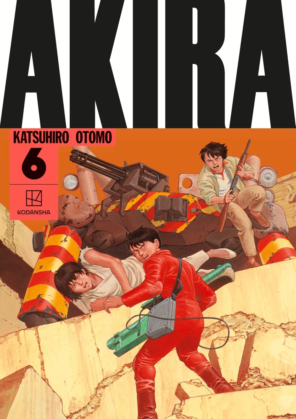 NUOVA AKIRA copertina rigida collezione 6