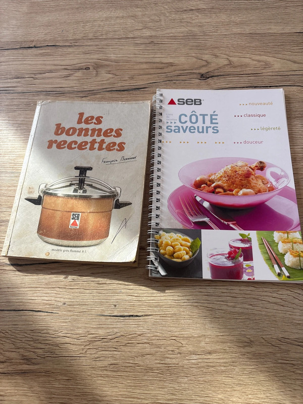 Les bonnes recettes de Seb lot de deux