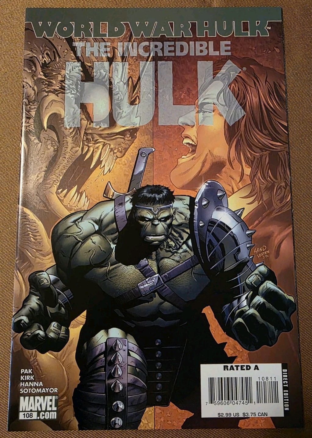 L'Incredibile Hulk #108 (2007) Edizione Diretta 