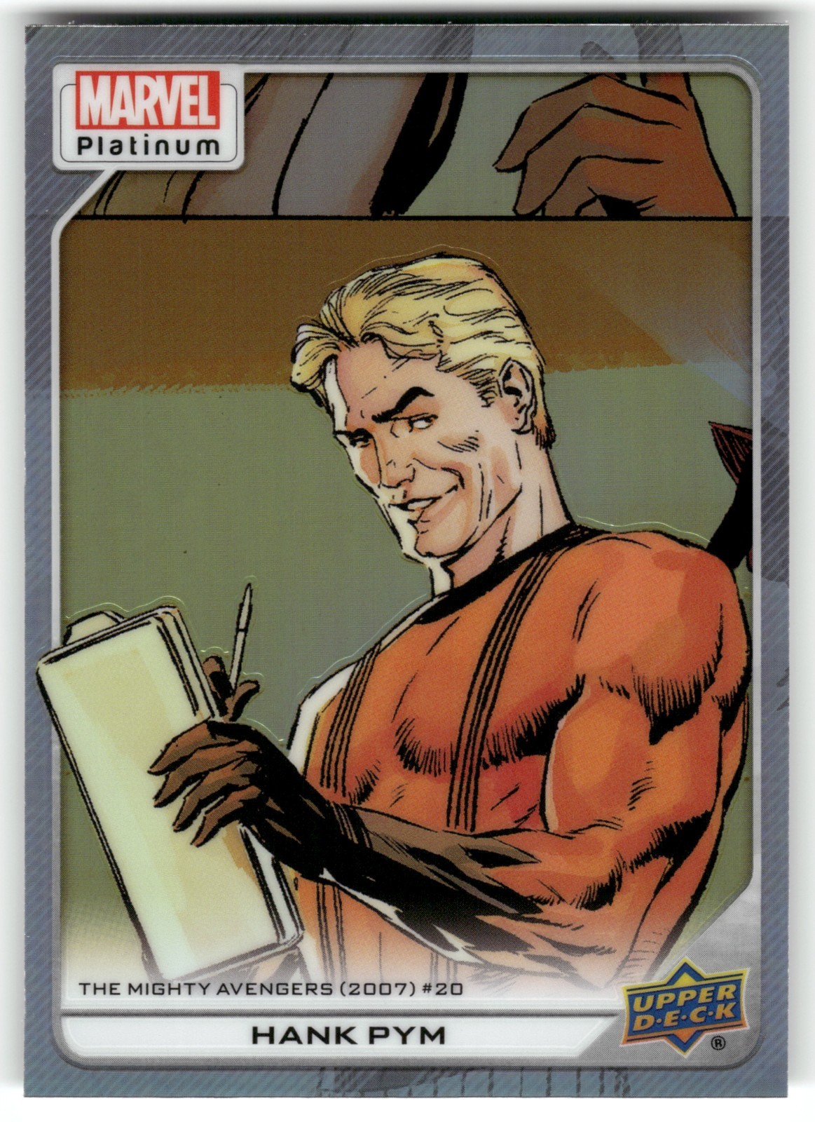 2023 Upper Deck Marvel Platinum Hank Pym #192 Arcobaleno