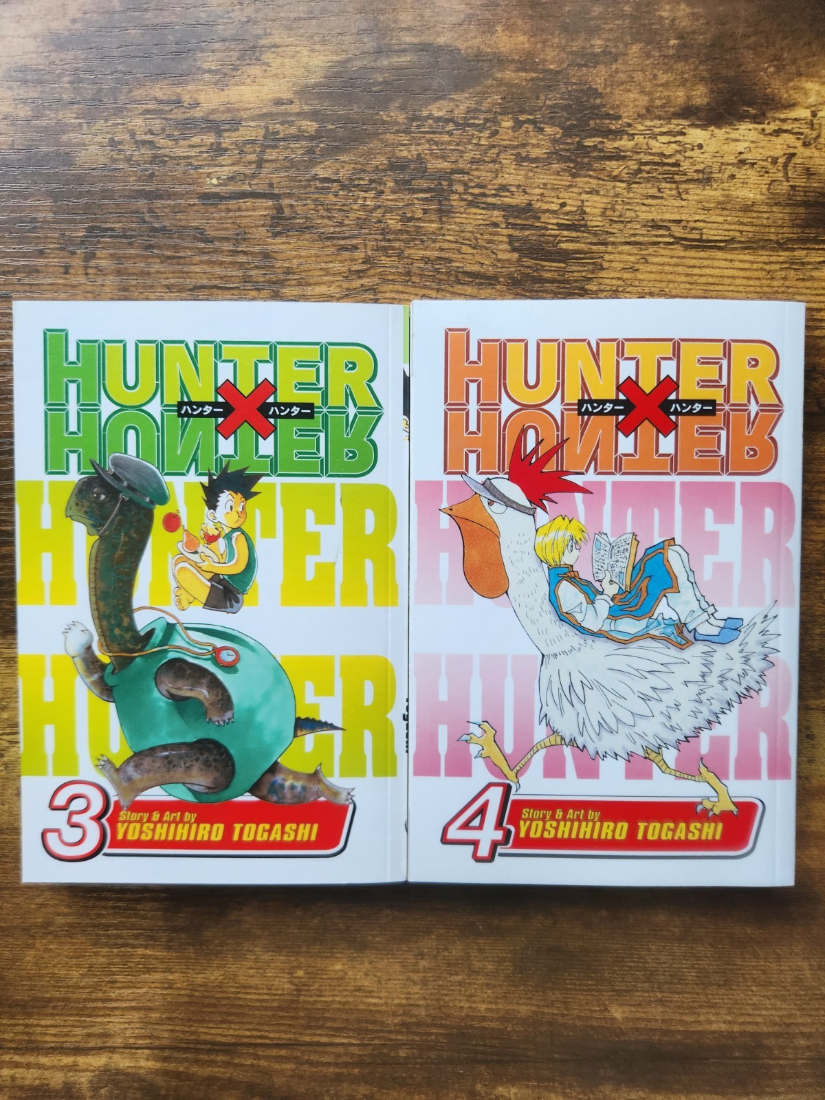Hunter X Hunter, vol. 3 e 4 di Yoshihiro Togashi -perback-
