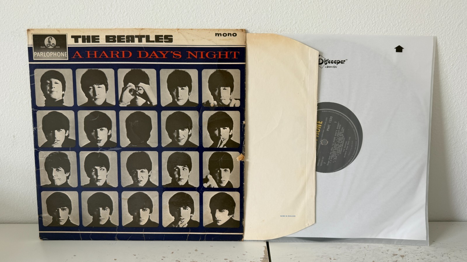 The Beatles - A Hard Day's Night LP Vinyl Mono 1964 PMC 1230 VG/VG