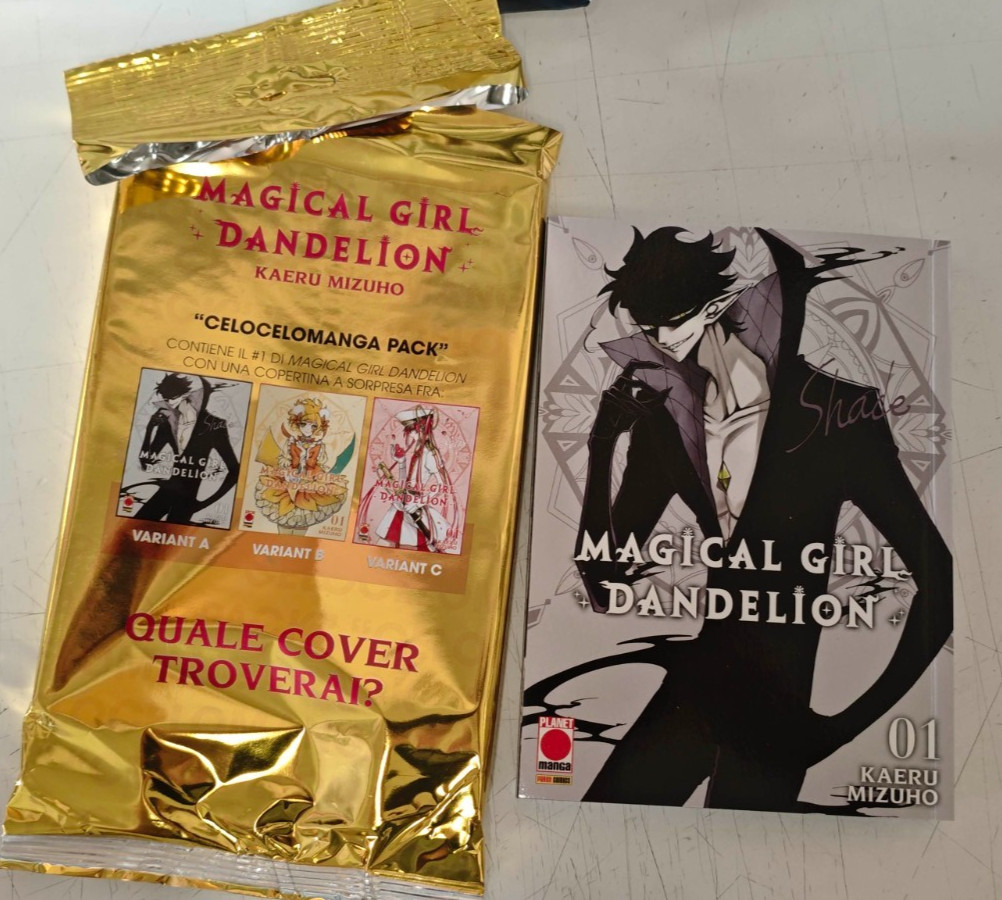MAGICAL GIRL DANDELION # 1 - variant A - CELOCELOMANGA PACK - PLANET MANGA -MNV1