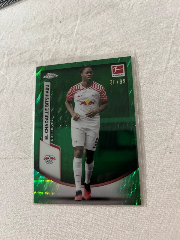 Carte foot topps chrome bitshiabu 36/99