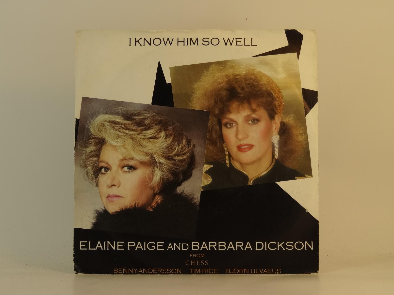 ELAINE PAIGE AND BARBARA DICKSON I KNOW HIM SO WELL (2) (57) 2 Track 7" Single i