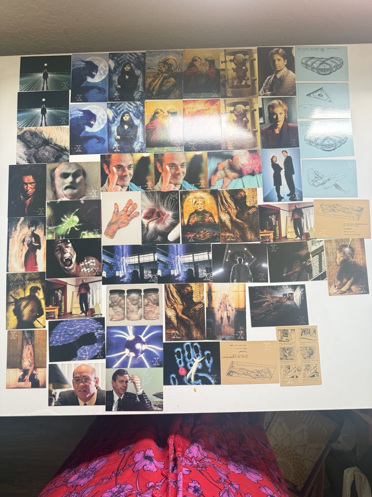 1995 Topps The X-Files Season One Trading Cards Large Lot Mulder Scully Vintage