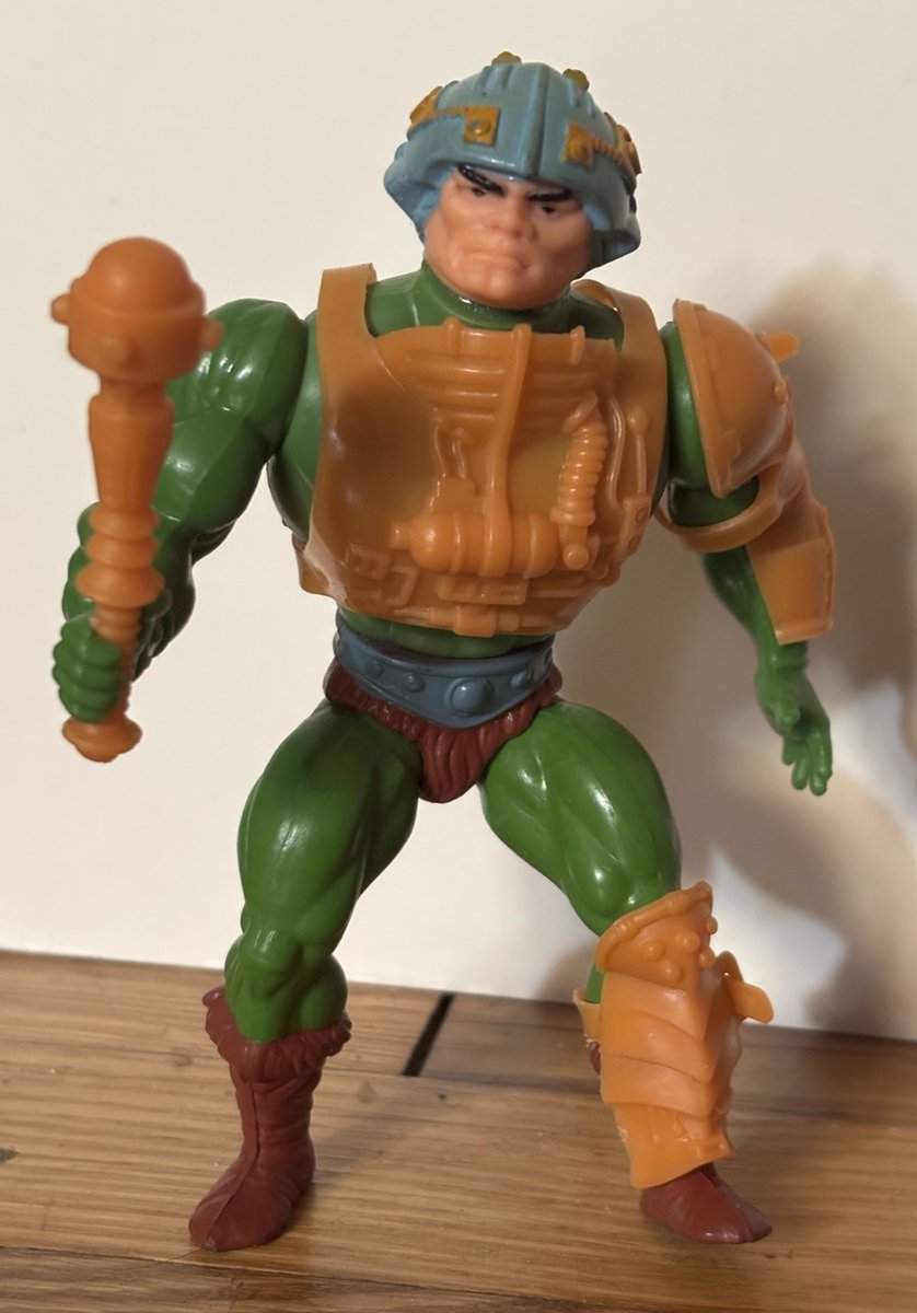 Modellino Masters Of The Universe MOTU Man-At-Arms 1982 vintage completo