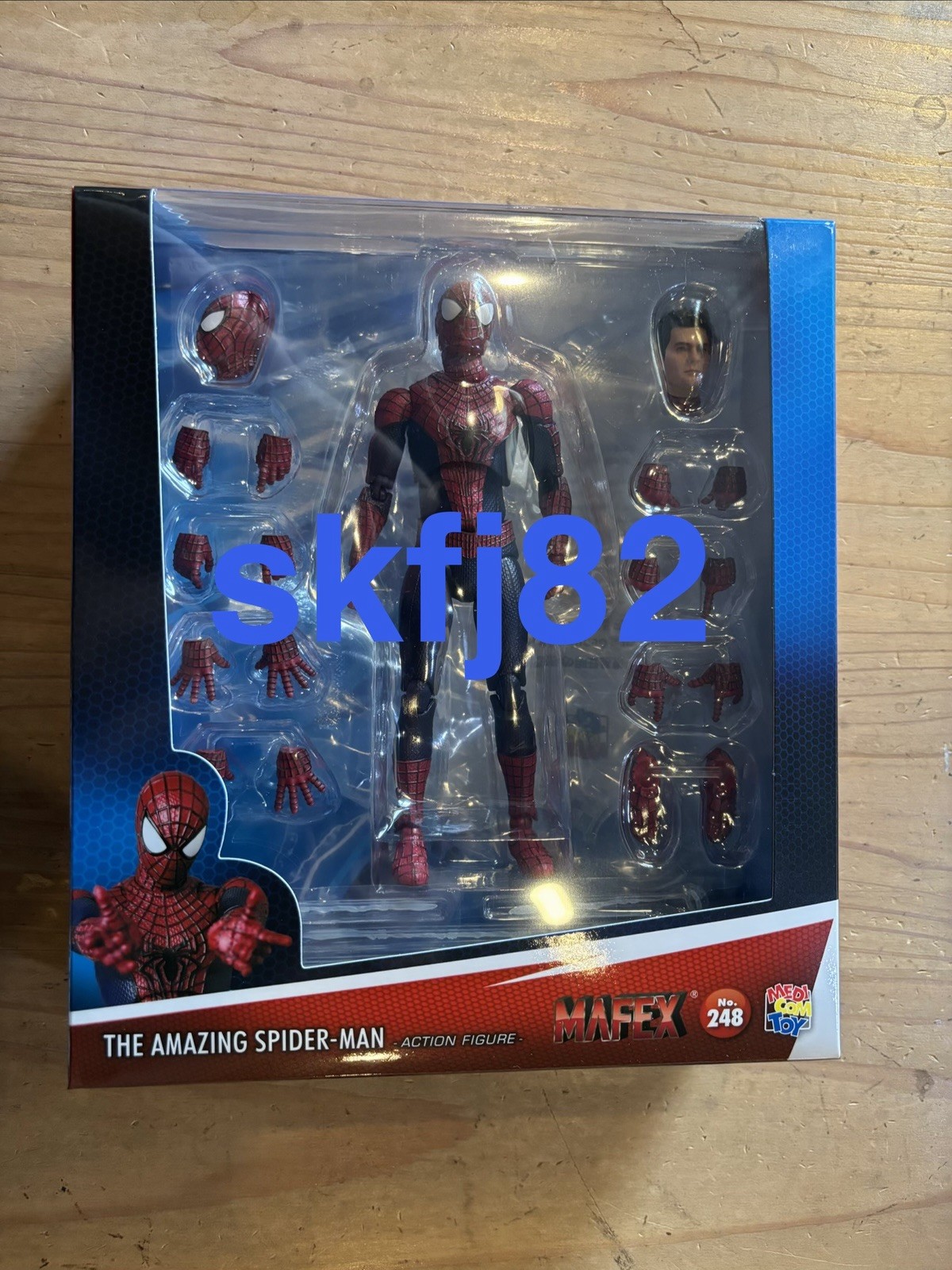 PSL Re-release MEDICOM TOY MAFEX n.248 THE INCREDIBILE SPIDER-MAN 2 Figure PRE