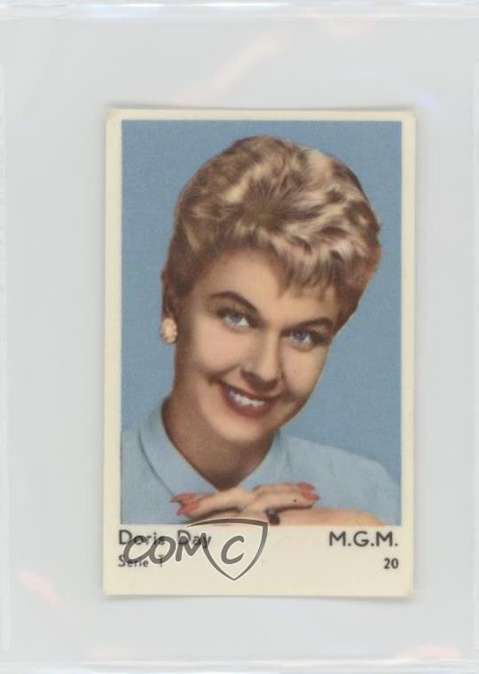 1958 Dutch Gum Seriebilder Serie T Doris Day #20 06e0