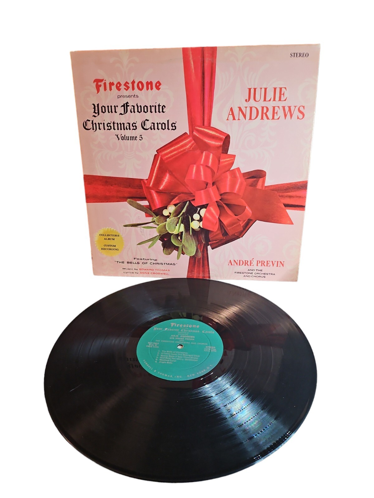 Julie Andrews - Your Favorite Christmas Carols Volume 5 (12” Vinyl LP, 1966)