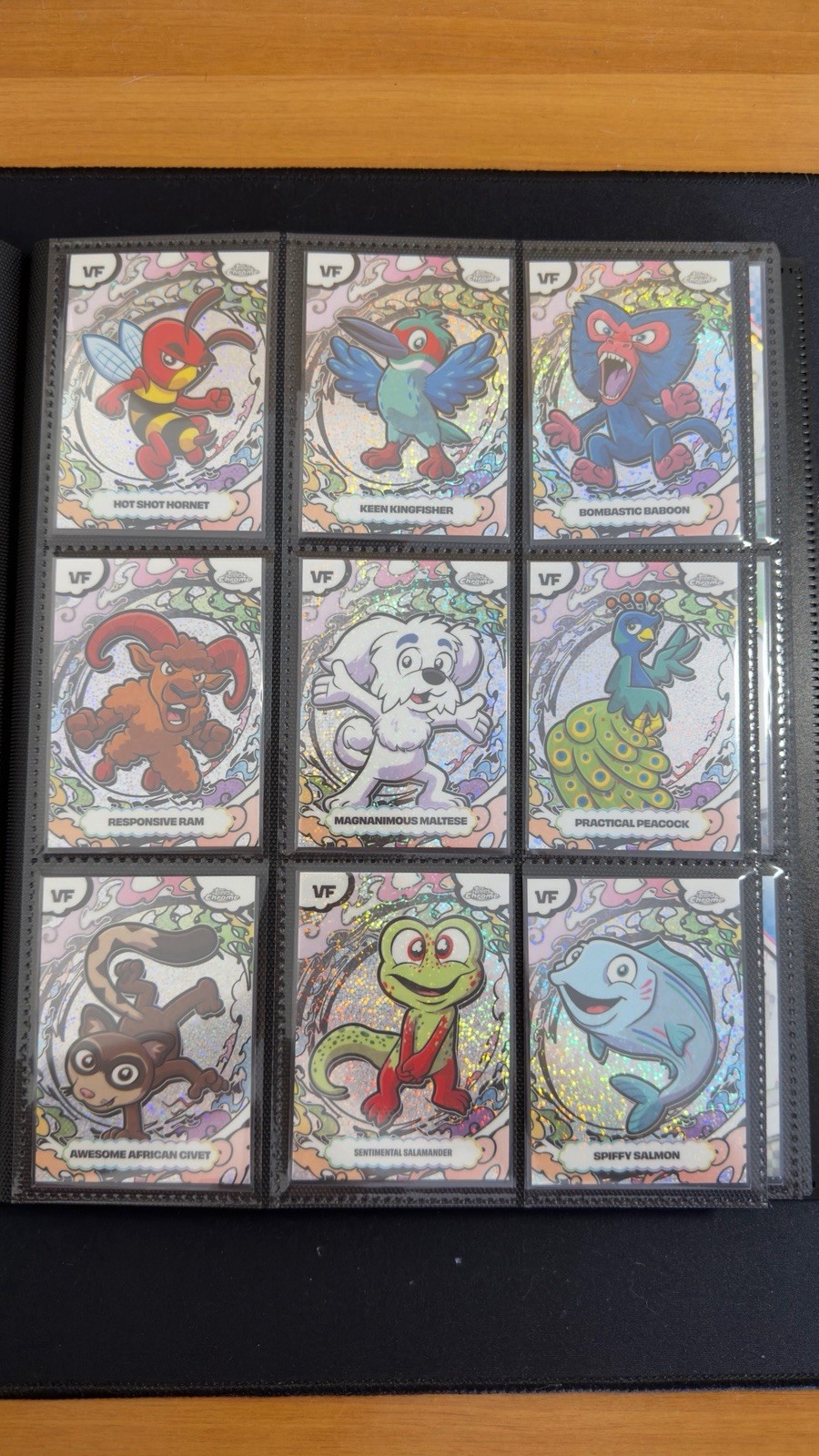 VeeFriends Topps Chrome 2026 Manga Insert Lot 9 Cards