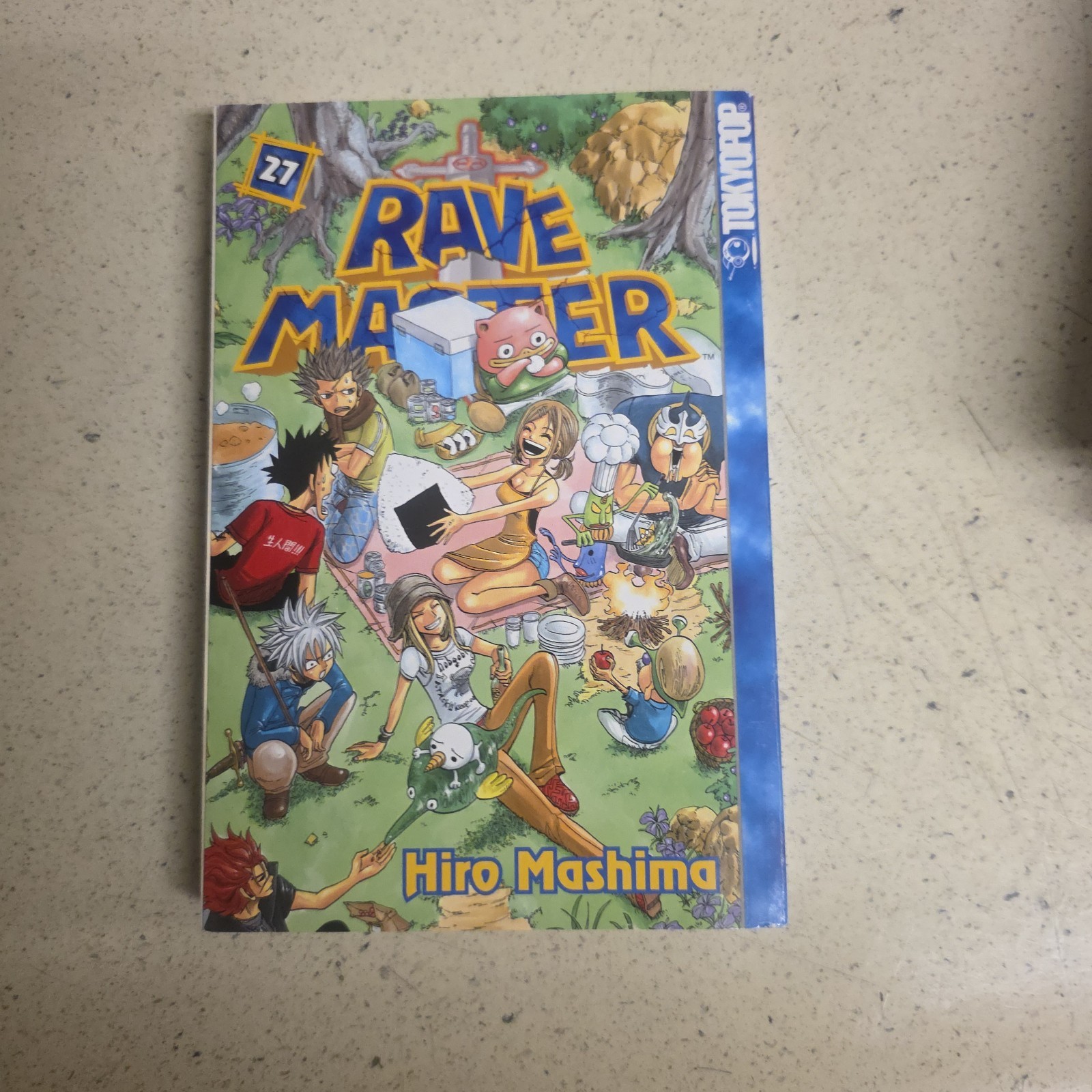 Rave Master Manga Volume 27 Inglese Hiro Mashima TokyoPop Htf Oop 