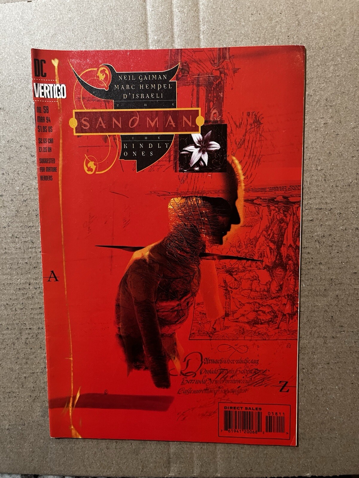 🏧 SANDMAN 58 Neil Gaiman 1994 $5 Minimum Purchase Required