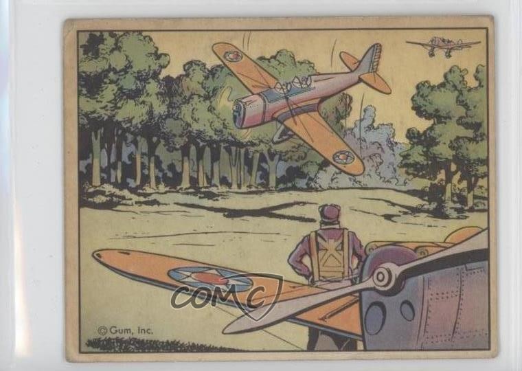 1941 Gum Inc Uncle Sam R157 Airman The Side Slip #70 0l4h