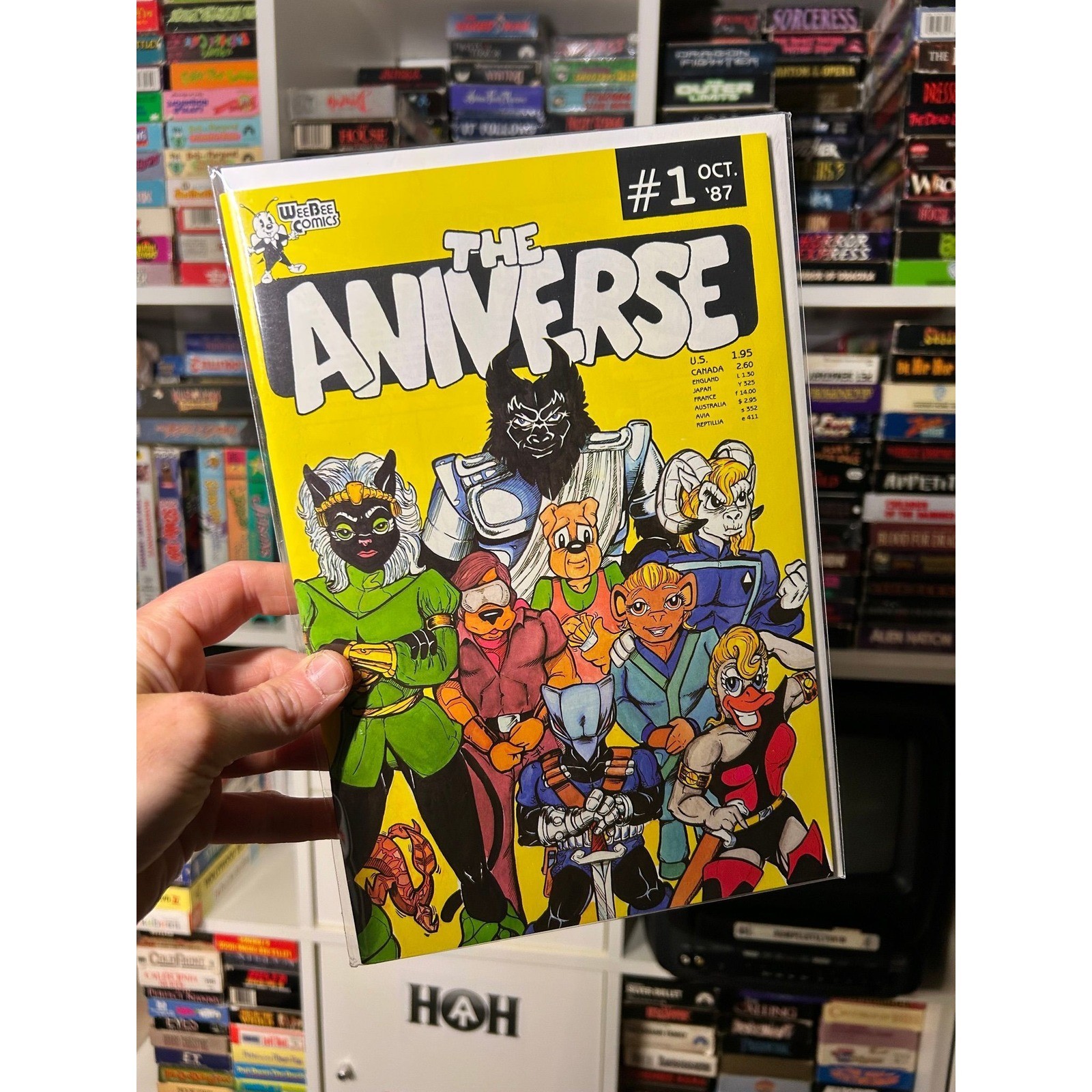 Aniverse #1 1987 fumetto B&B bello