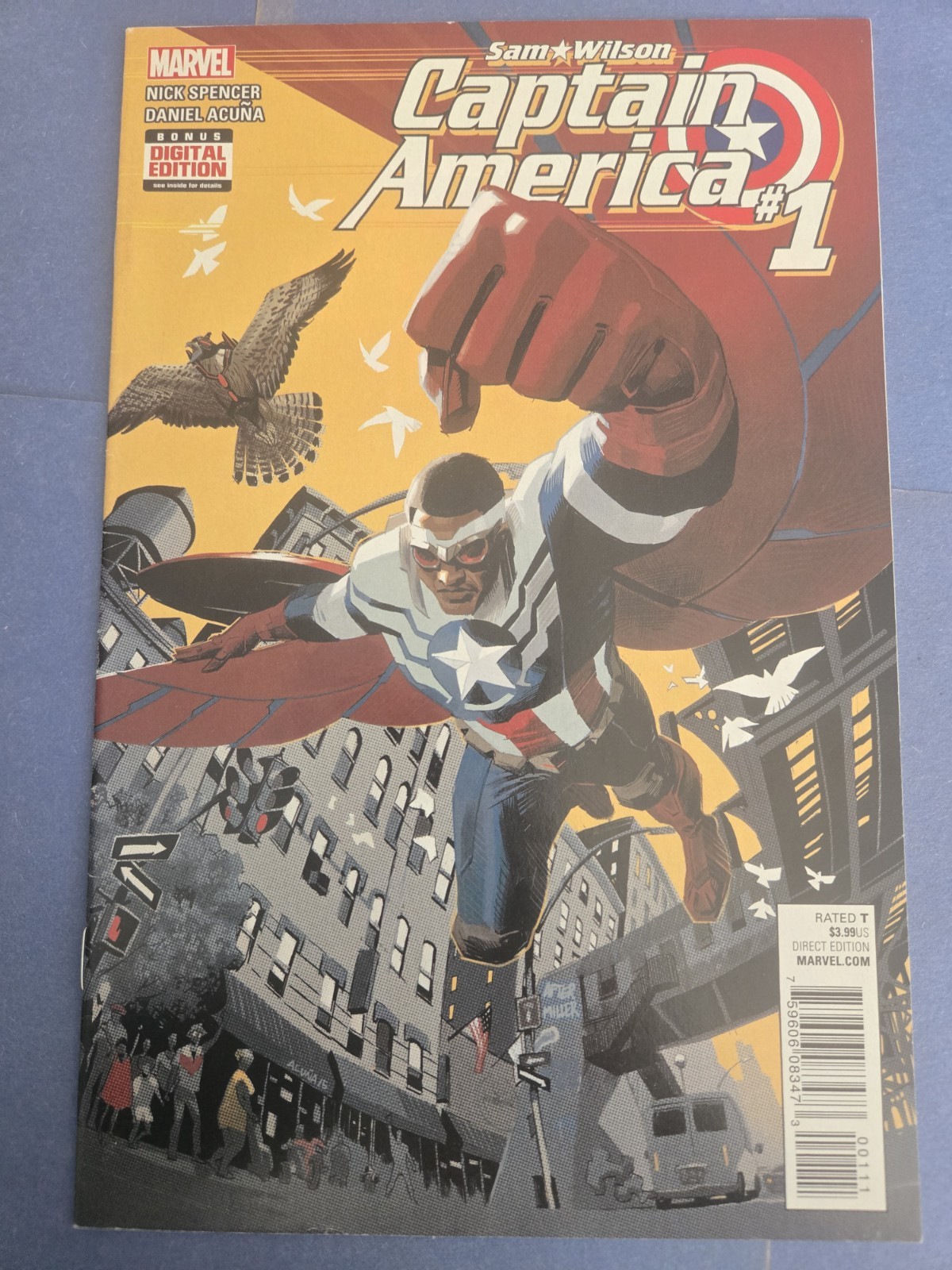 MARVEL COMICS - CAPTAIN AMERICA: SAM WILSON - #1 - DICEMBRE 2015 - ETÀ MODERNA