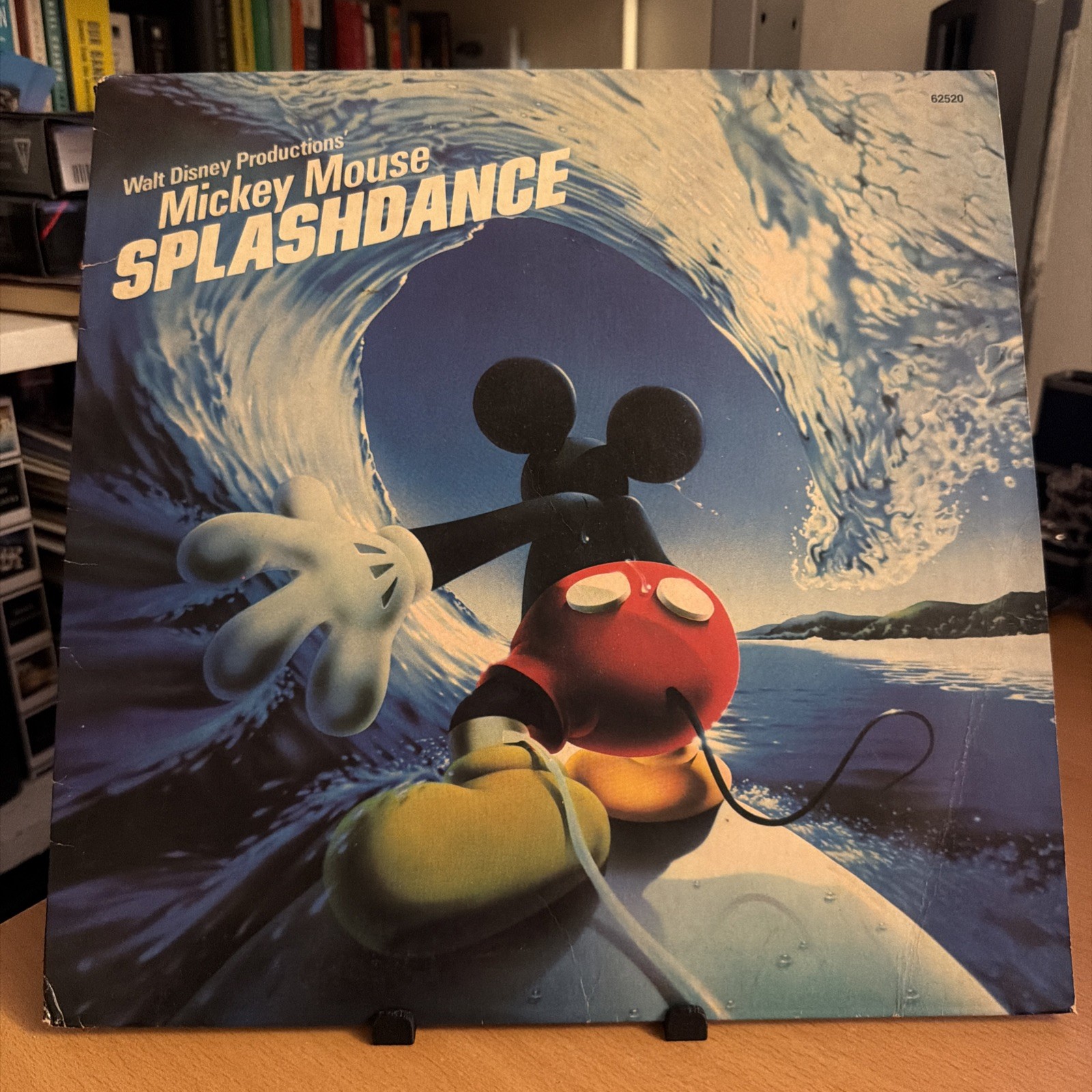 Mickey Mouse Splashdance Vinyl LP Album 1983 Disneyland Vista Records 62520