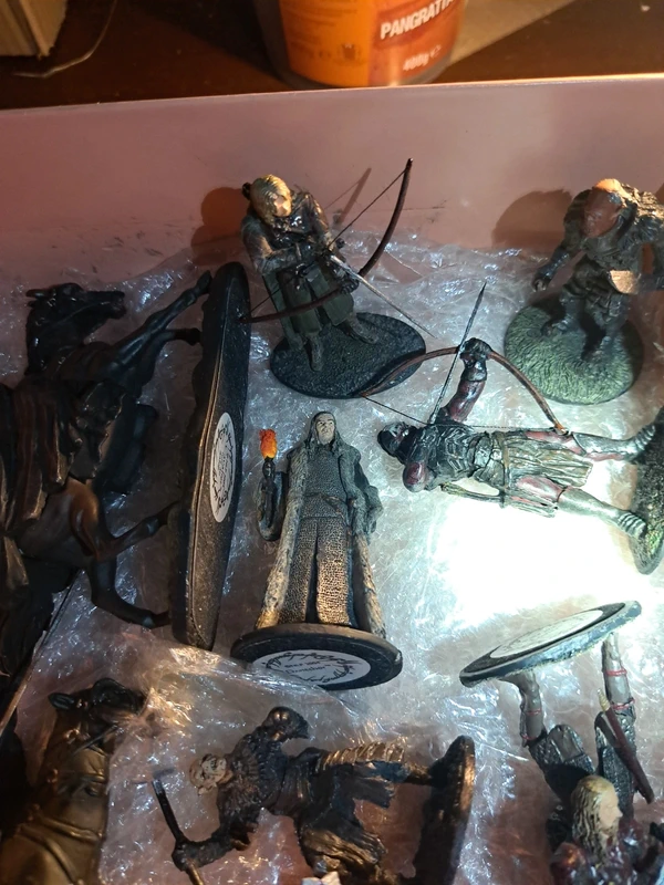 LOTR , Signore degli anelli miniature collezione
