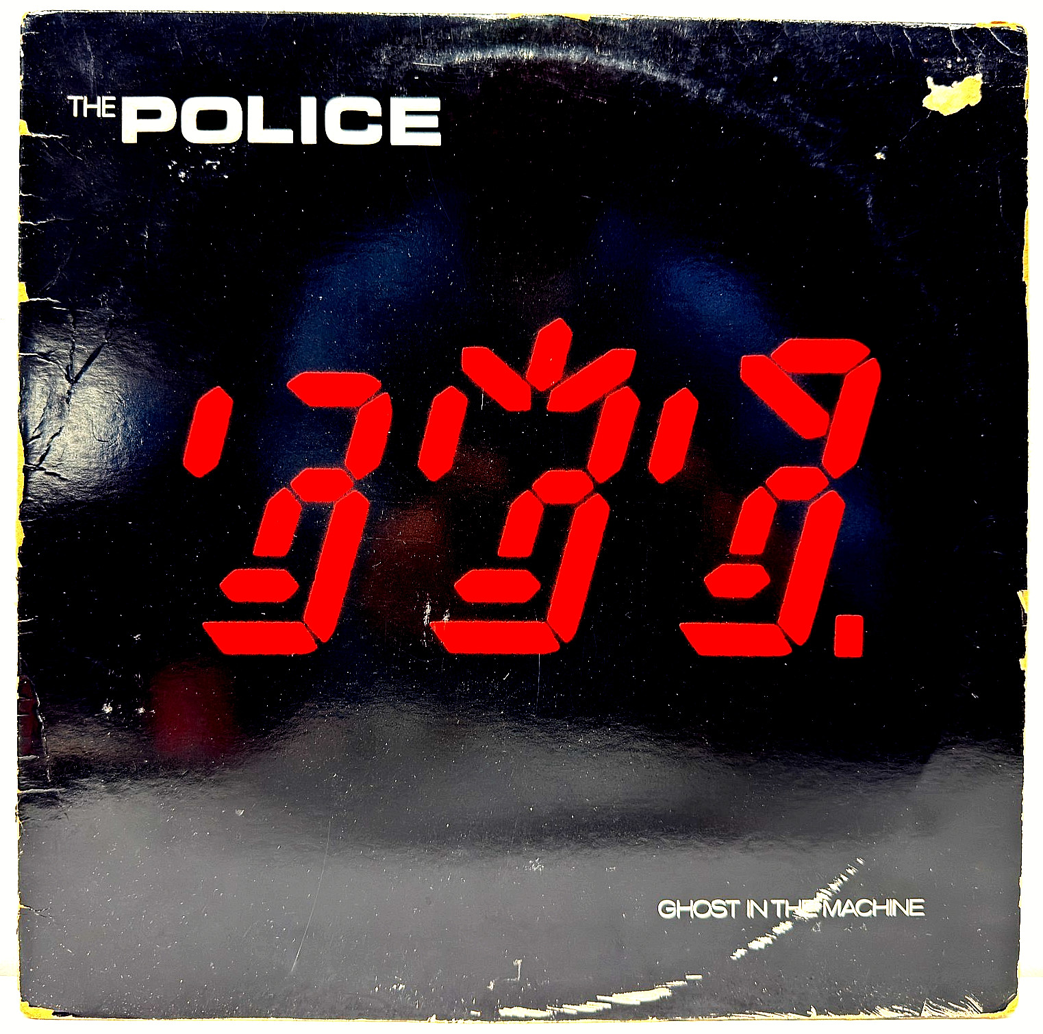 The Police Ghost In The Machine LP 1981 A&M SP-3730 VG+/VG Sting