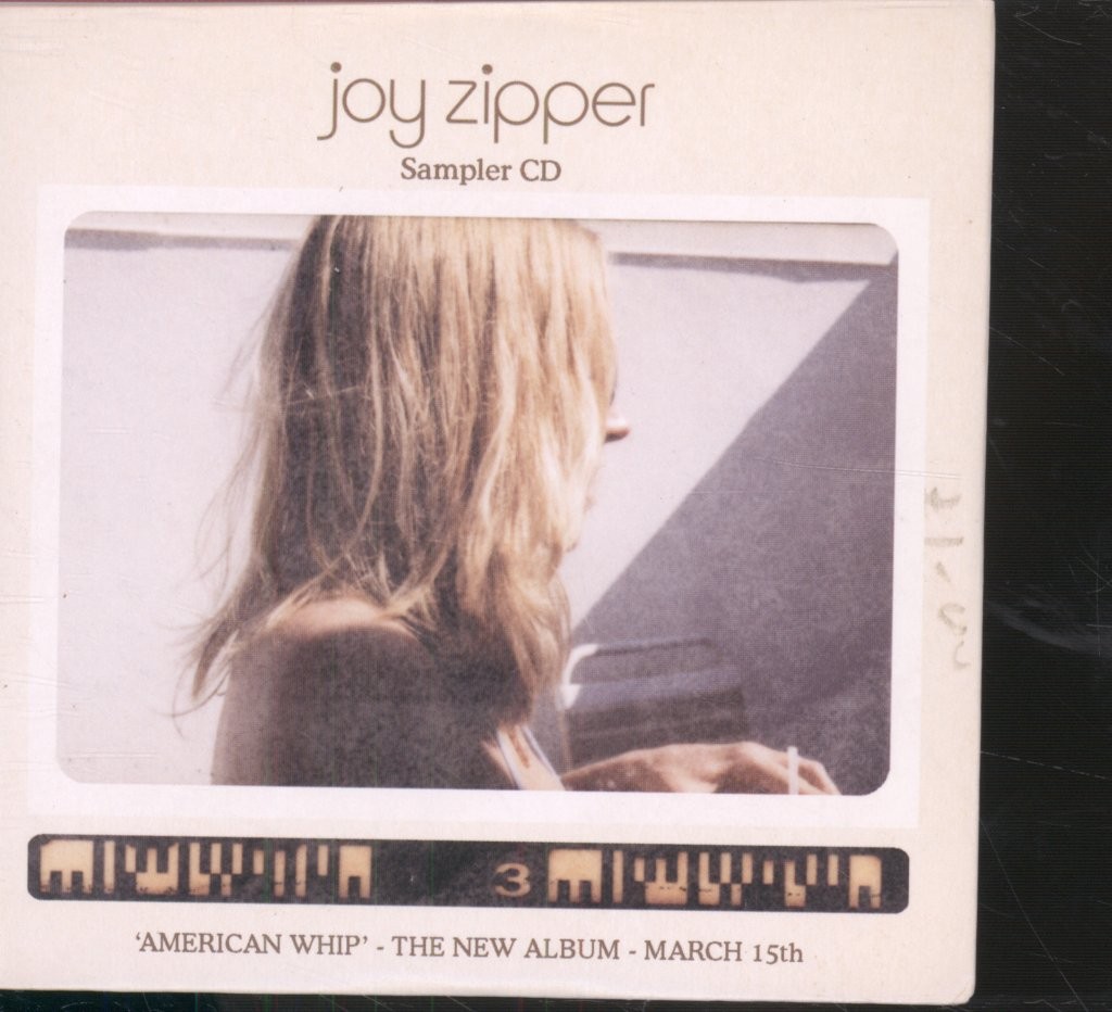 Joy Zipper Sampler CD UK Vertigo 2003 Promo Sampler CD con Card
