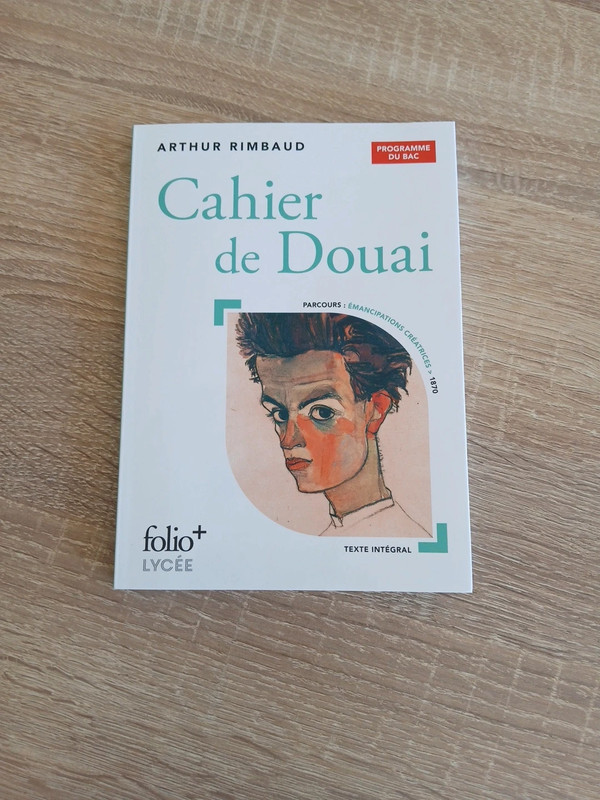 Livre Cahier de Douai