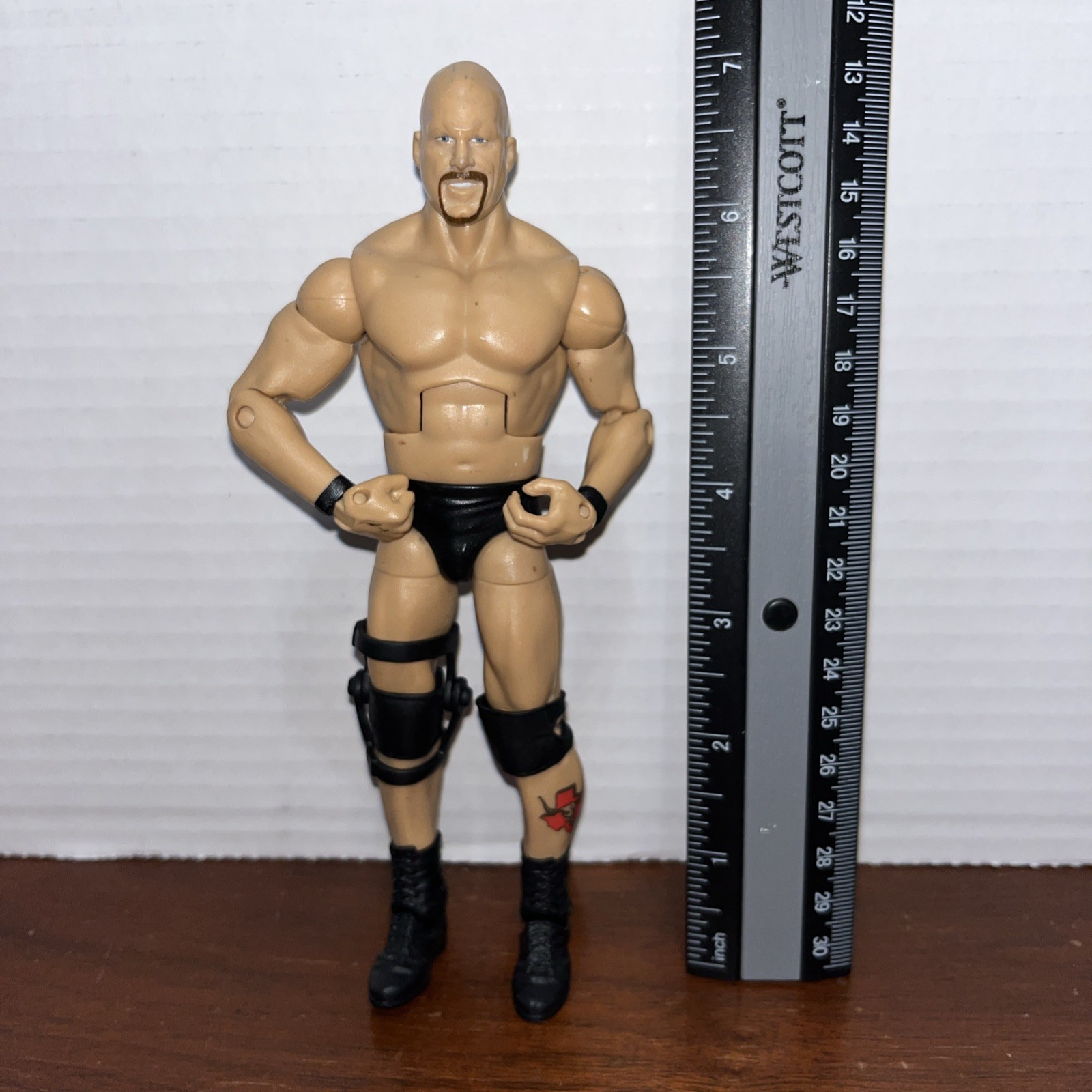 Modellino WWE Stone Cold Steve Austin 2011 Mattel Elite Wrestling Series
