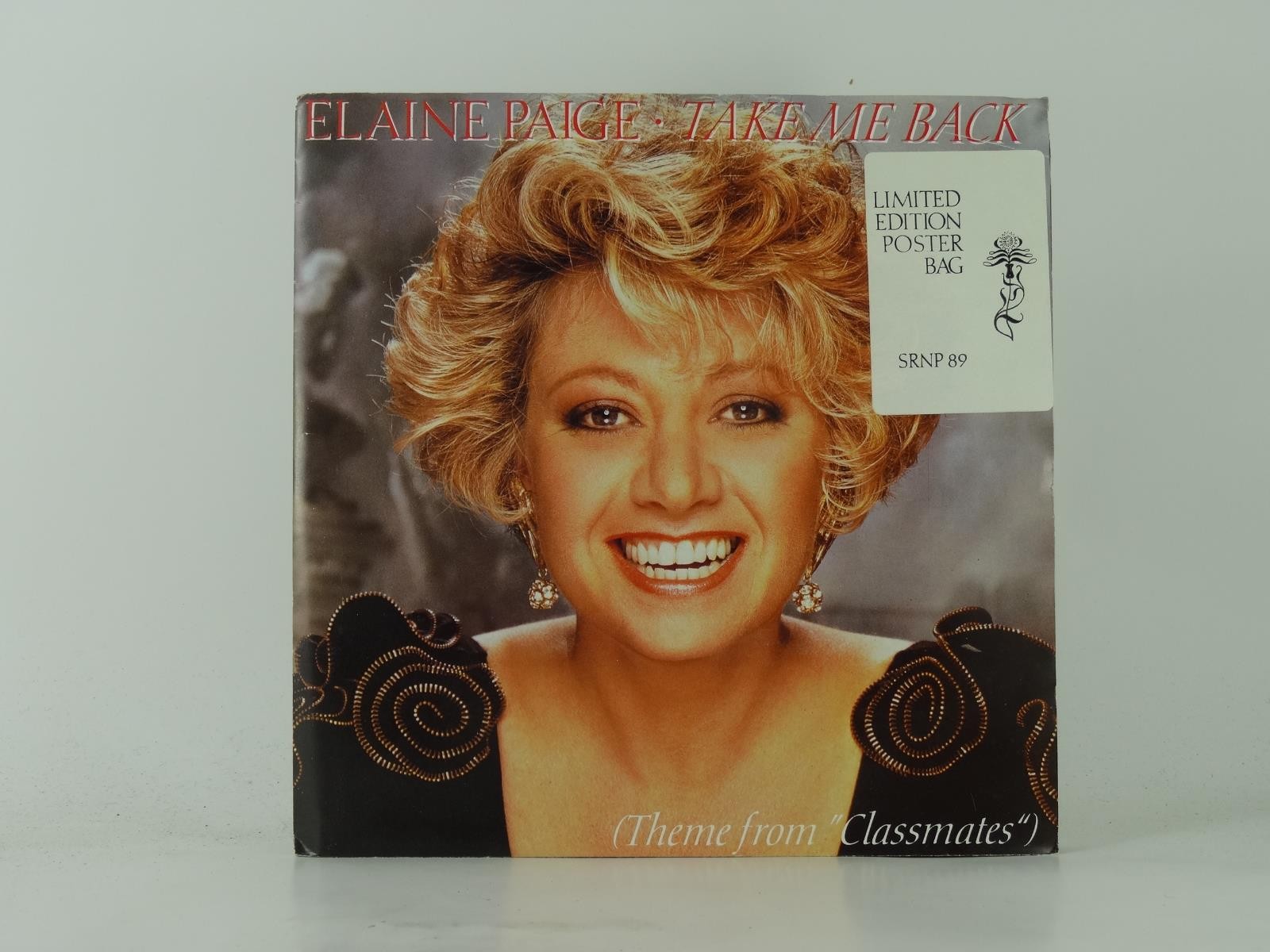 ELAINE PAIGE TAKE ME BACK (LIMITED EDITION POSTER BAG) (35) 2 Track 7" Single pl