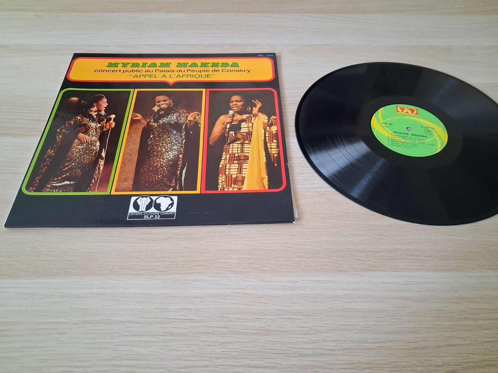 LP 33 TOURS Myriam Makeba – Appel A L'Afrique